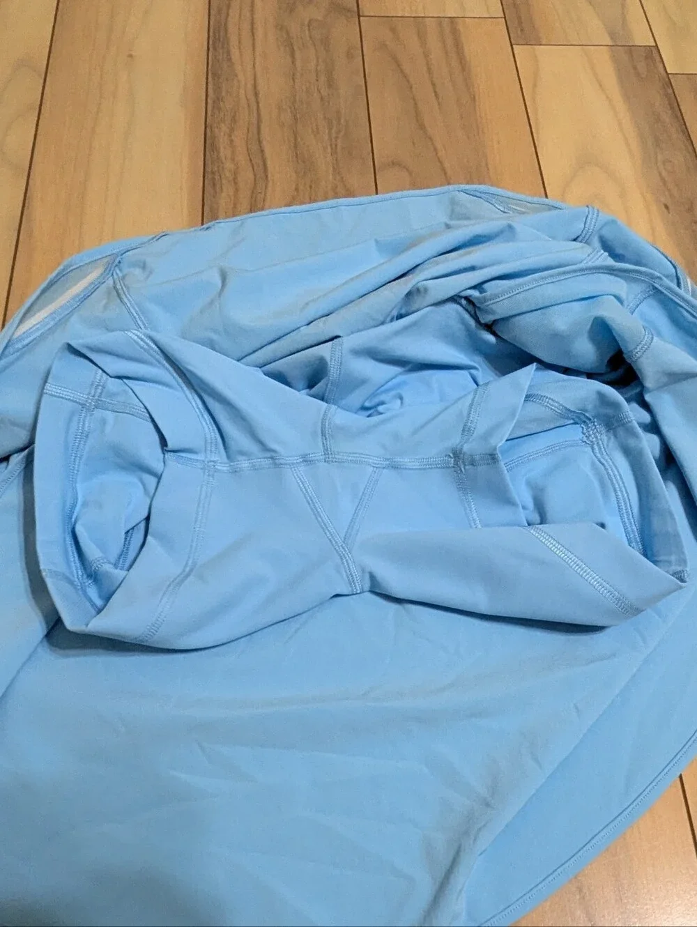 EUC! Lululemon Hotty Hot High Rise Skirt In Light Blue Size 4